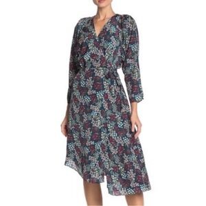 Joie Floral Asymmetrical Dress